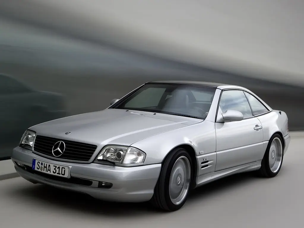 Mercedes-Benz SL-Class (R129.059, R129.064, R129.068, R129.070, R129.076) 4 поколение, 2-й рестайлинг, открытый кузов (04.1998 - 06.2001)